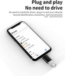 Lightning Male to USB3.0 Female Adapter OTG Cable,2 Pack Portable USB Camera Adapter OTG Data Sync Cable for iPhone13/12/11/Xr/X/XS/8/7/