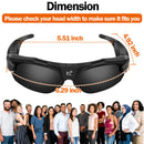 SIXMOU MS35 APP Sports Video Sunglasses, HD1080p Camera, Videos and Photos Easy Download to Your Phone, Share with Your Friends and Family Immediately(Include 32G Memory Card)