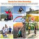 SIXMOU MS35 APP Sports Video Sunglasses, HD1080p Camera, Videos and Photos Easy Download to Your Phone, Share with Your Friends and Family Immediately(Include 32G Memory Card)